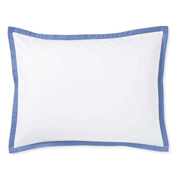 Serena & Lily Other - 2 NWT Shams Blue Border: Serena & Lily